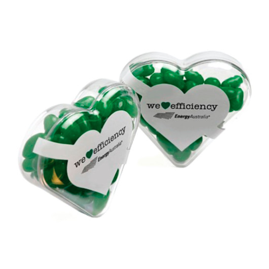 Heart Shape with Jelly Beans 50g Branded